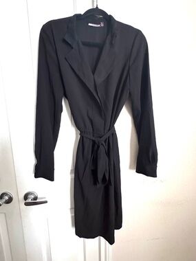 Tahari Black Belted Dress